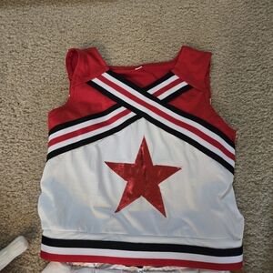 Girls cheerleader costume